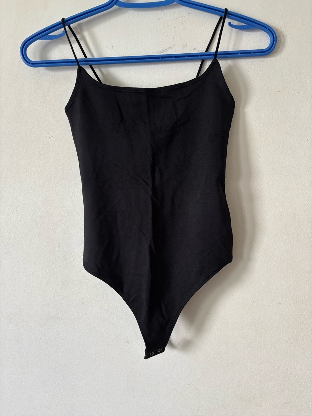 Abercrombie & Fitch Black Thin-Strap Women's Bodysuit